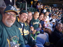 Family time at the A